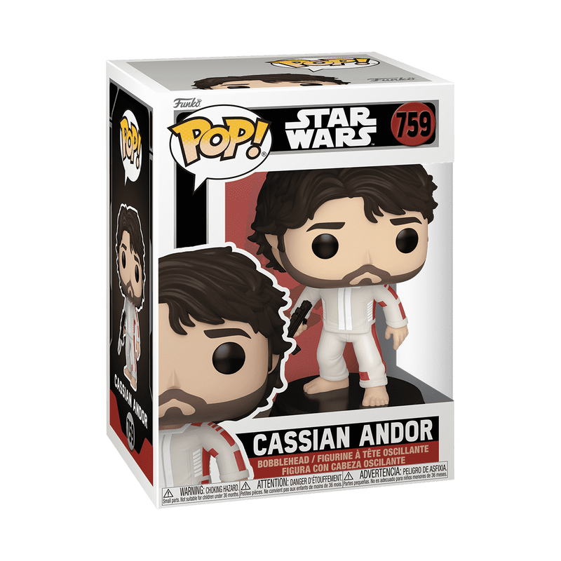 Funko Pop! Star Wars: Cassian Andor with Blaster