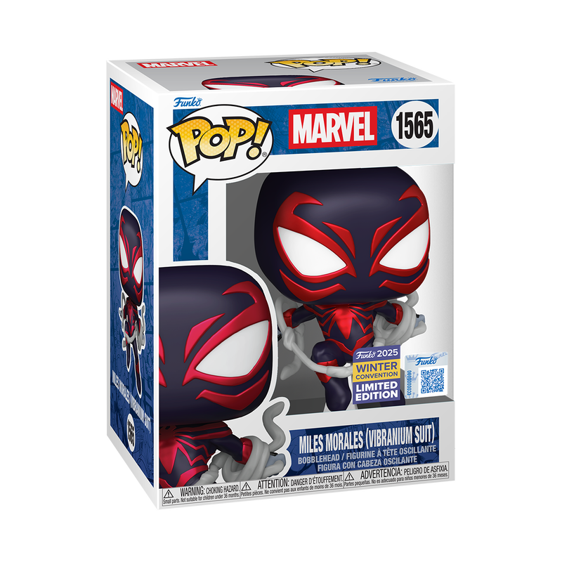 Funko Marvel Pop! Miles Morales (Vibranium Suit)
