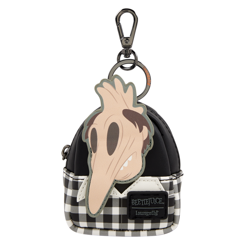 Loungefly Beetlejuice Exclusive Cosplay Mystery Mini Backpack Keychain Charm