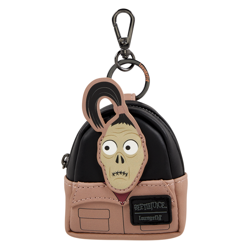 Loungefly Beetlejuice Exclusive Cosplay Mystery Mini Backpack Keychain Charm