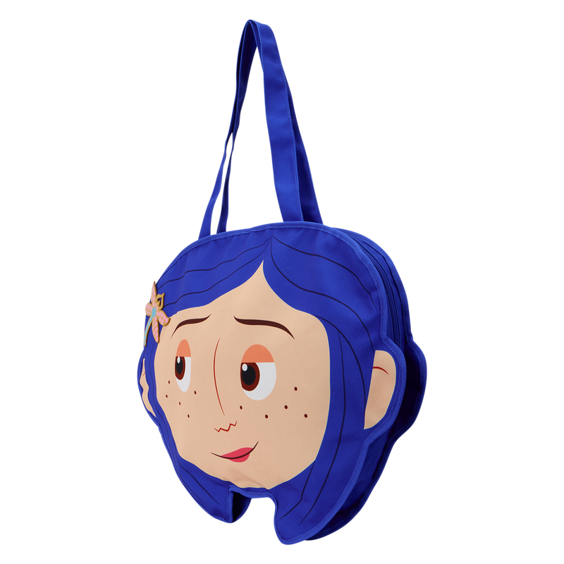 Loungefly Coraline Cosplay Oversized Canvas Tote Bag