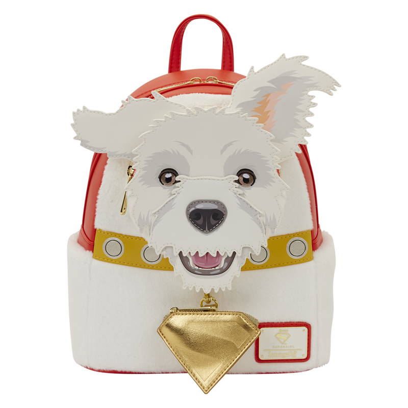 Loungefly DC Supergirl Krypto Cosplay Mini Backpack