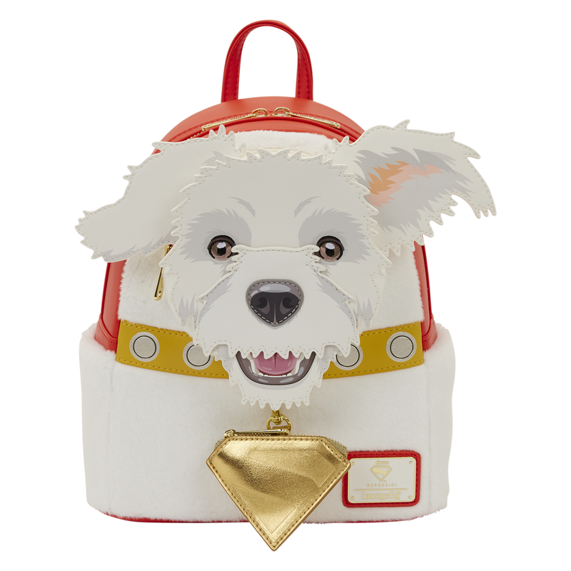 Loungefly DC Supergirl Krypto Cosplay Mini Backpack