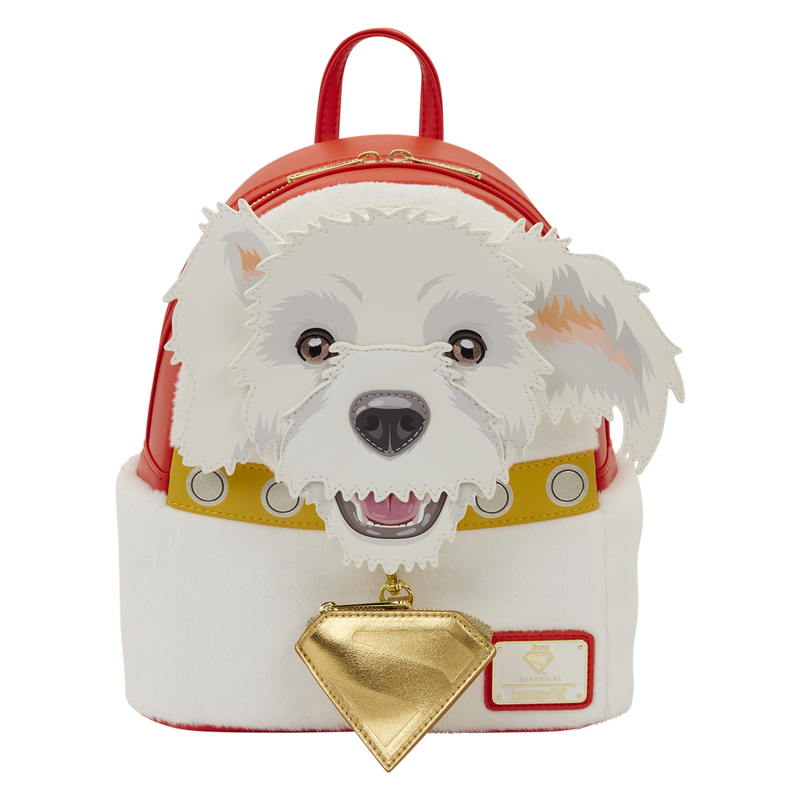 Loungefly DC Supergirl Krypto Cosplay Mini Backpack