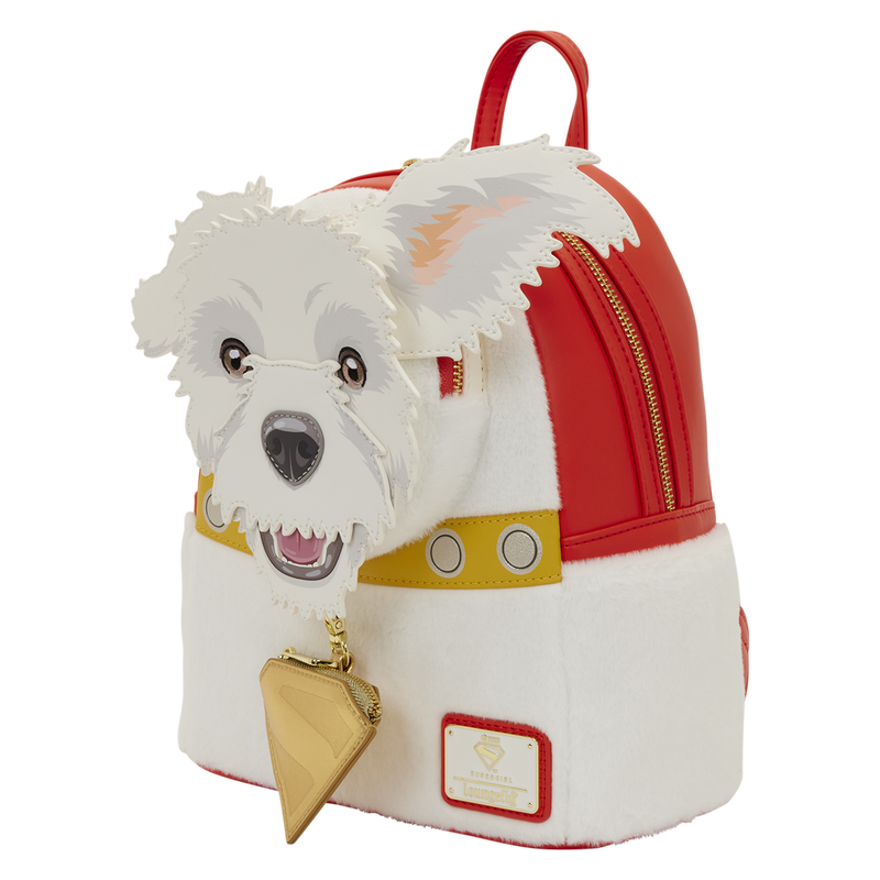 Loungefly DC Supergirl Krypto Cosplay Mini Backpack