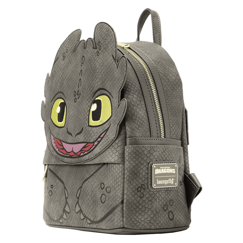 Loungefly How to Train Your Dragon Toothless Cosplay Mini Backpack