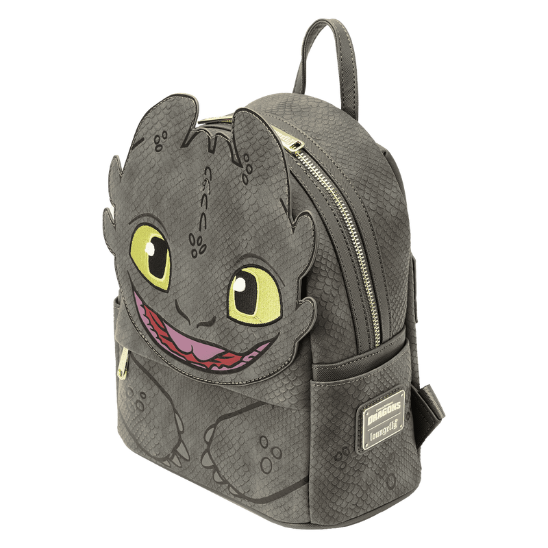 Loungefly How to Train Your Dragon Toothless Cosplay Mini Backpack