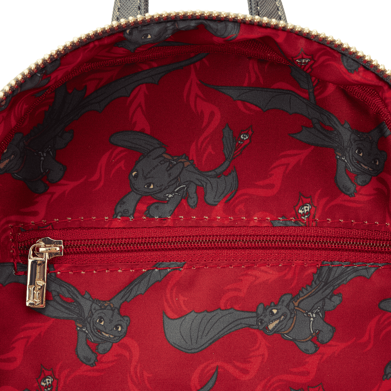 Loungefly How to Train Your Dragon Toothless Cosplay Mini Backpack