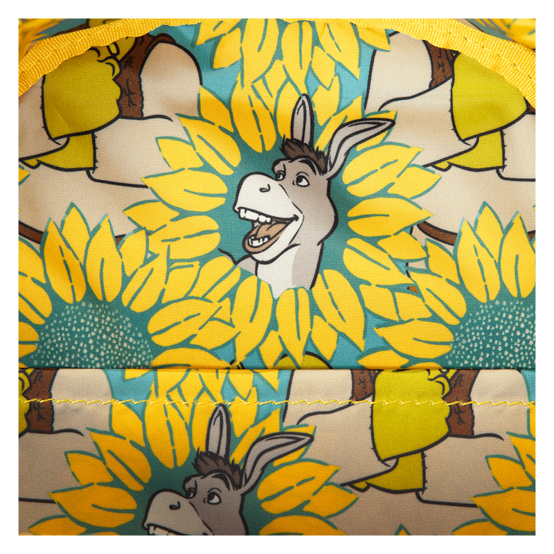 Loungefly Shrek & Donkey Sunflower Field Mini Backpack