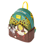 Loungefly Shrek & Donkey Sunflower Field Mini Backpack