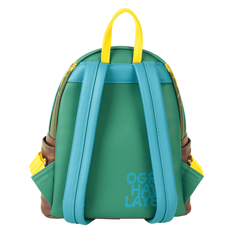 Loungefly Shrek & Donkey Sunflower Field Mini Backpack