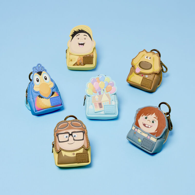 Loungefly Disney Pixar Up Cosplay Mystery Mini Backpack Keychain Charm