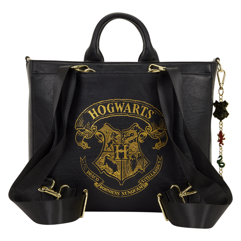 Harry Potter Hogwarts Letter Convertible Backpack & Tote Crossbody Bag