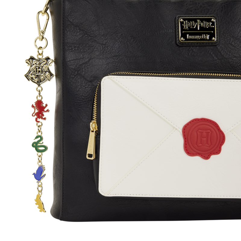 Harry Potter Hogwarts Letter Convertible Backpack & Tote Crossbody Bag