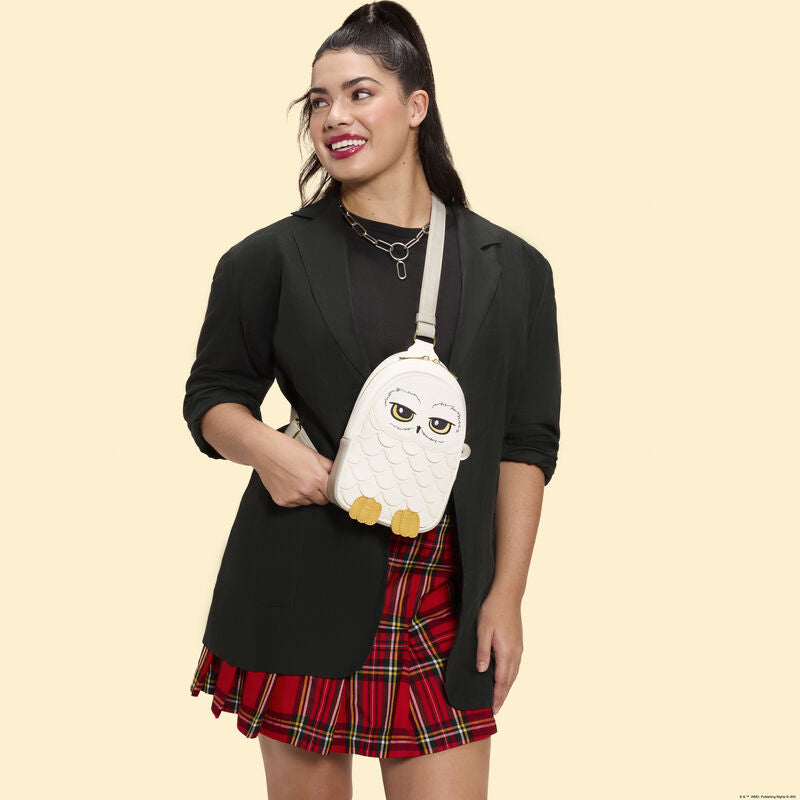 Loungefly Harry Potter Hedwig Cosplay Sling Crossbody Bag