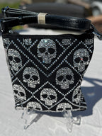 Rhinestone Skull Bag