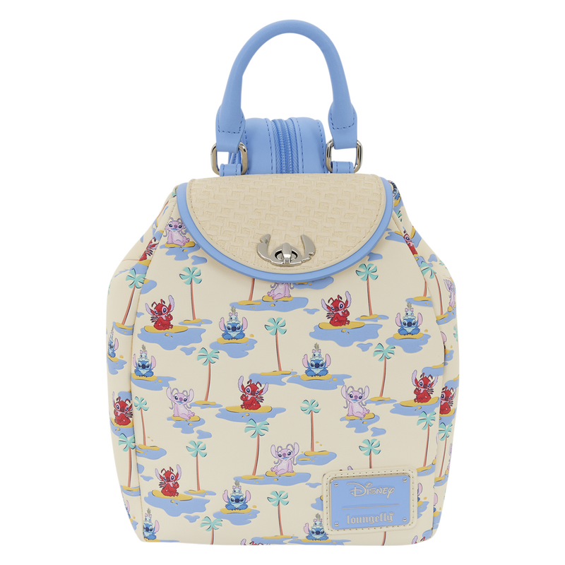 Loungefly Lilo & Stitch All-Over Print Micro Mini Backpack