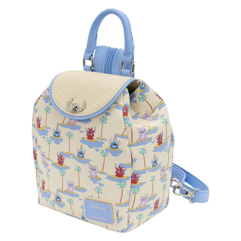 Loungefly Lilo & Stitch All-Over Print Micro Mini Backpack