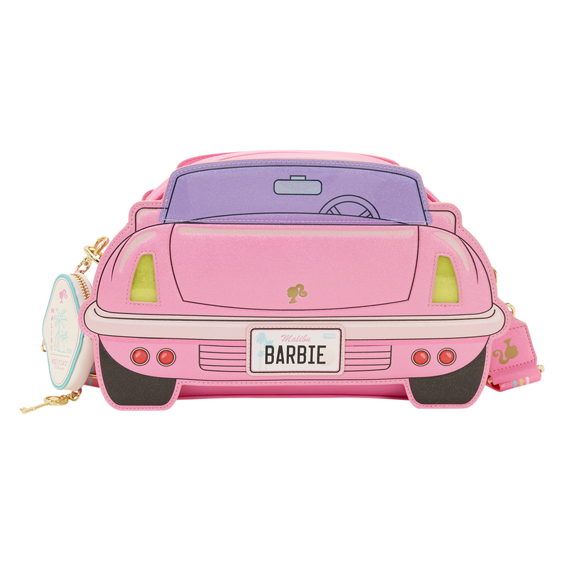 Loungefly Mattel Barbie Corvette Car Light-Up Crossbody Bag with Coin Bag