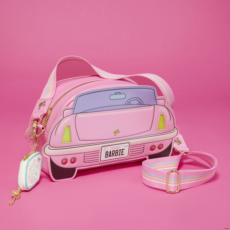 Loungefly Mattel Barbie Corvette Car Light-Up Crossbody Bag with Coin Bag