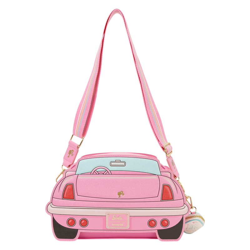 Loungefly Mattel Barbie Corvette Car Light-Up Crossbody Bag with Coin Bag