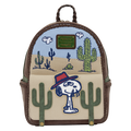 Loungefly Peanuts Spike Desert Mini Backpack