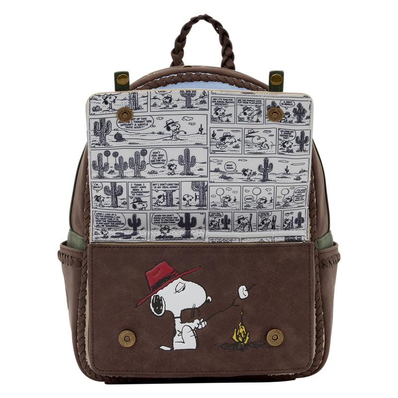 Loungefly Peanuts Spike Desert Mini Backpack
