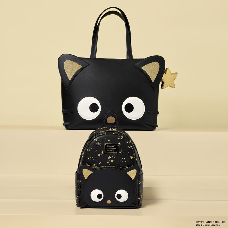 Loungefly Sanrio Chococat Stars Tote Crossbody Bag with Coin Bag