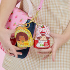 Loungefly Strawberry Shortcake & Friends Cosplay Mystery Mini Backpack Keychain Charm