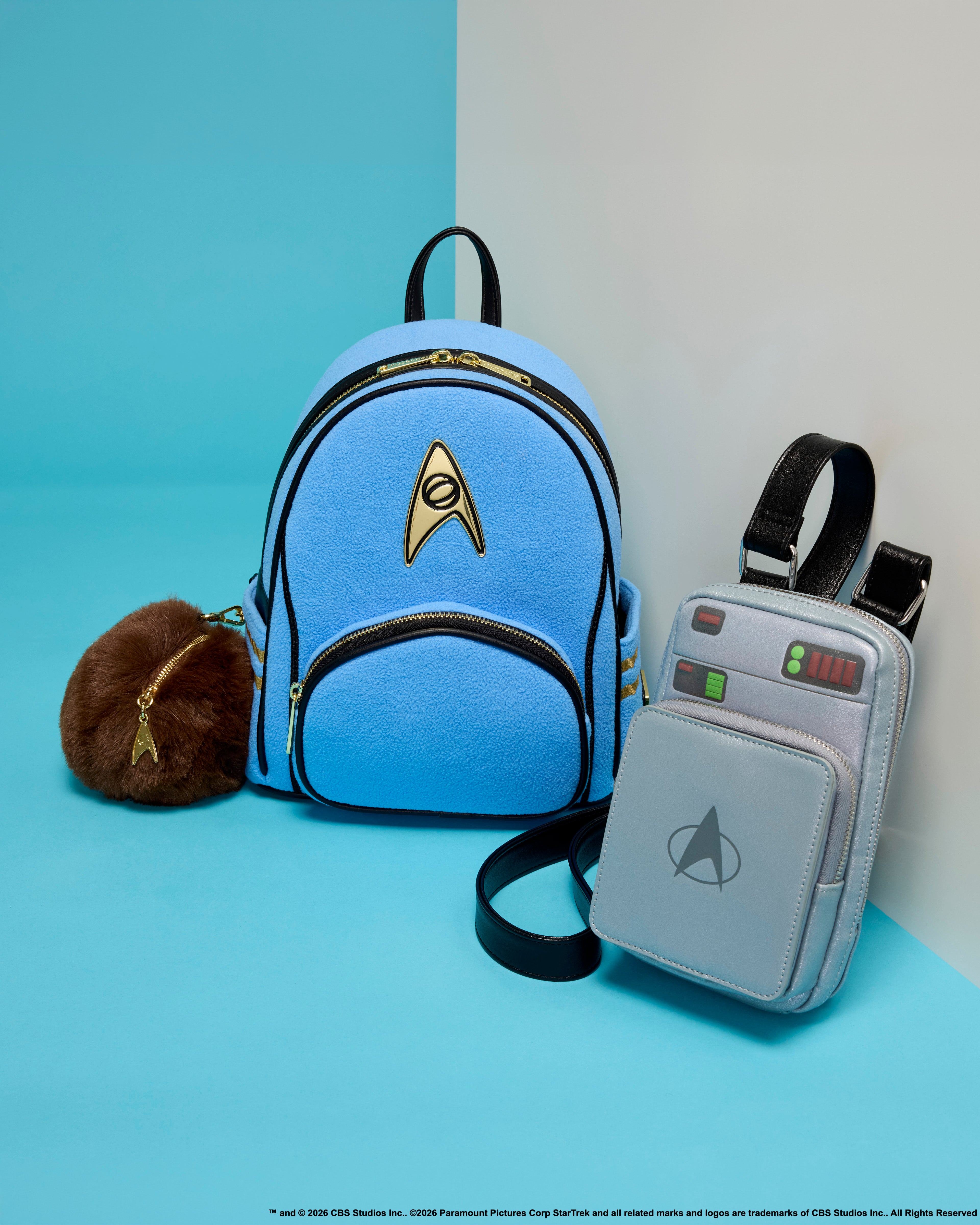 Loungefly Star Trek Spock Mini Backpack With Tribble