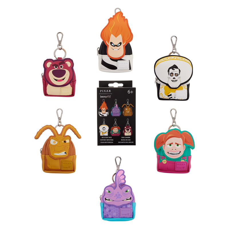 Loungefly Disney Pixar Rivals Cosplay Mystery Mini Backpack Keychain Charm