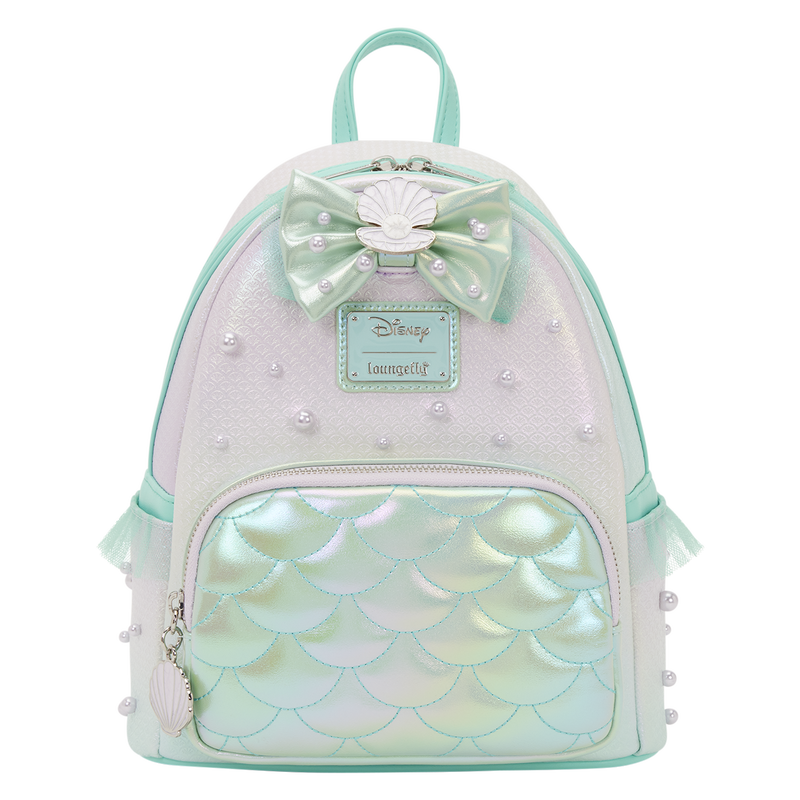 Loungefly The Little Mermaid Iridescent Pearl Mini Backpack