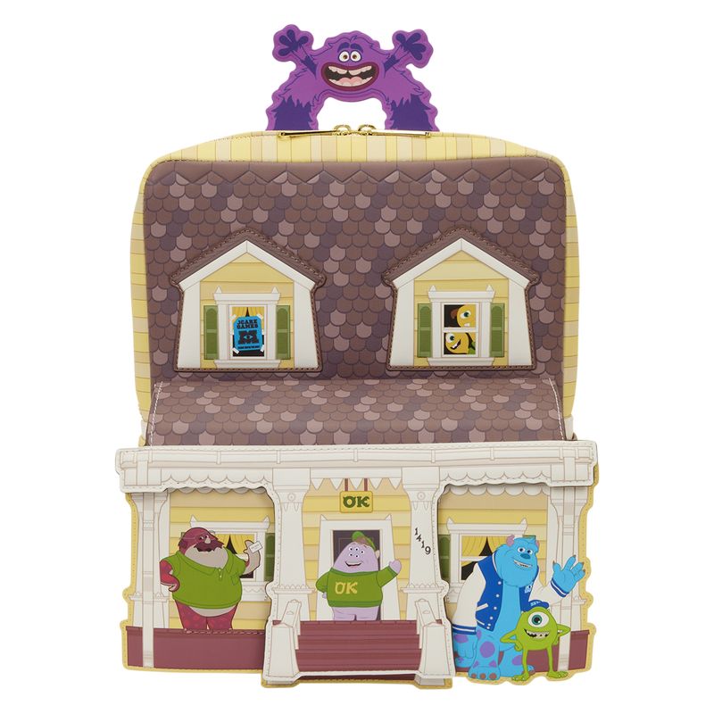 Loungefly Disney Monsters University Oozma Kappa House Figural Mini Backpack