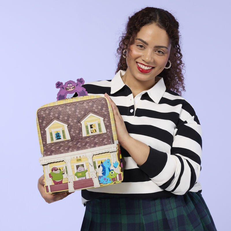 Loungefly Disney Monsters University Oozma Kappa House Figural Mini Backpack