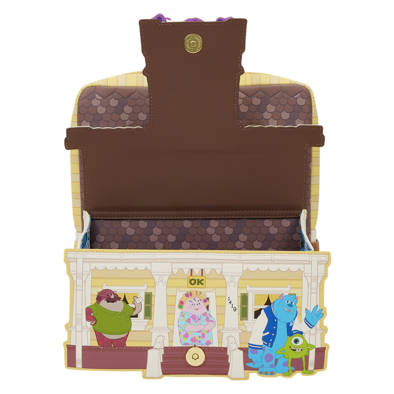 Loungefly Disney Monsters University Oozma Kappa House Figural Mini Backpack