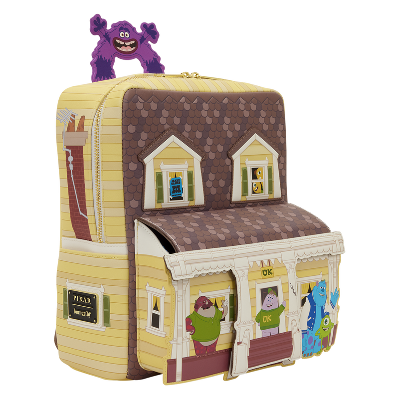 Loungefly Disney Monsters University Oozma Kappa House Figural Mini Backpack