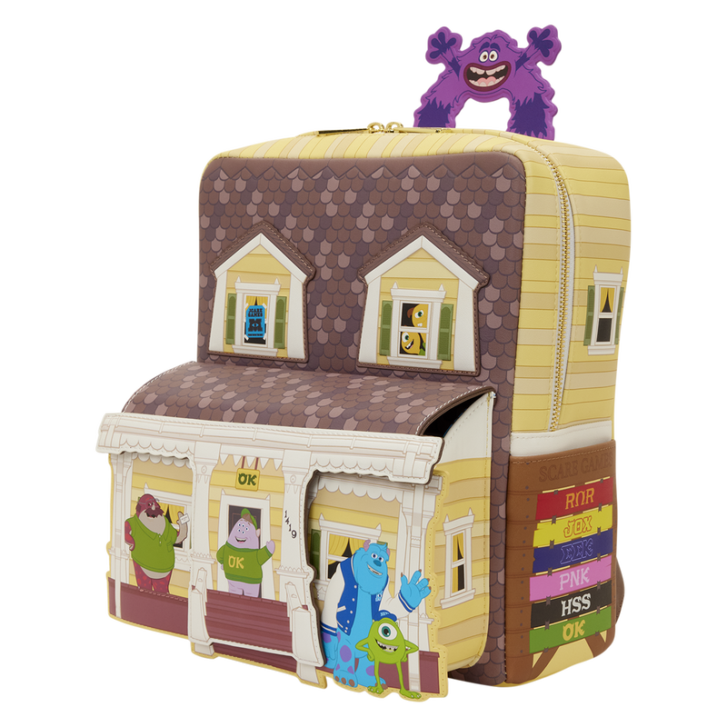 Loungefly Disney Monsters University Oozma Kappa House Figural Mini Backpack
