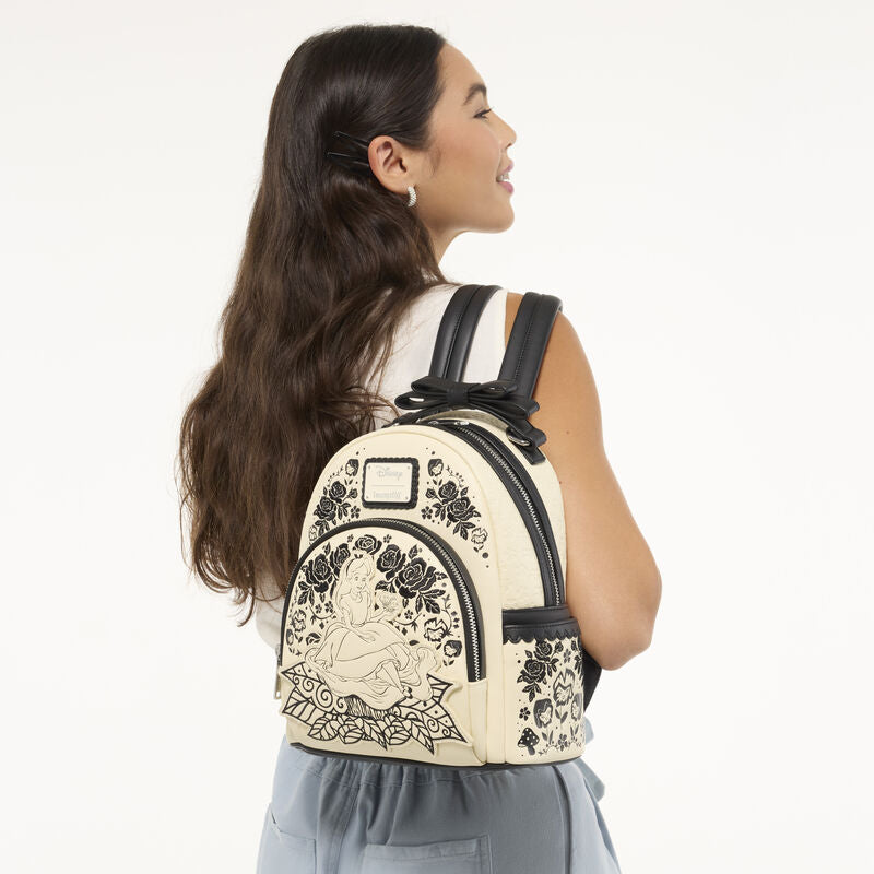 Loungefly Disney Alice in Wonderland Floral Mini Backpack