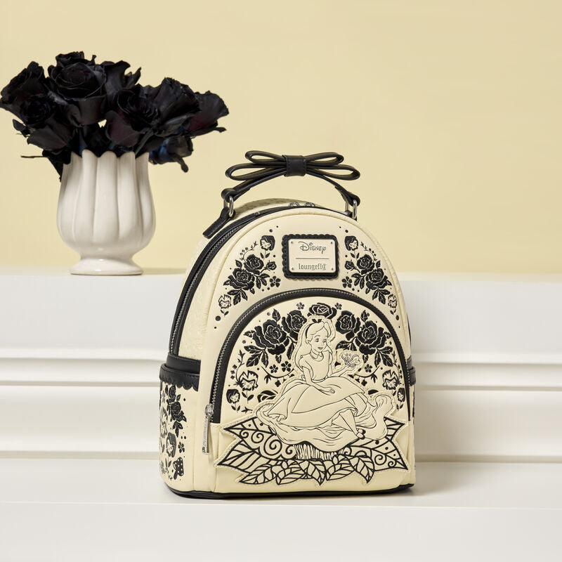 Loungefly Disney Alice in Wonderland Floral Mini Backpack