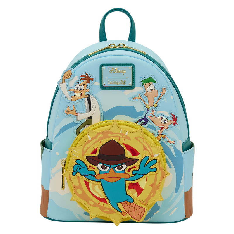 Loungefly Disney Phineas & Ferb Light-Up Mini Backpack