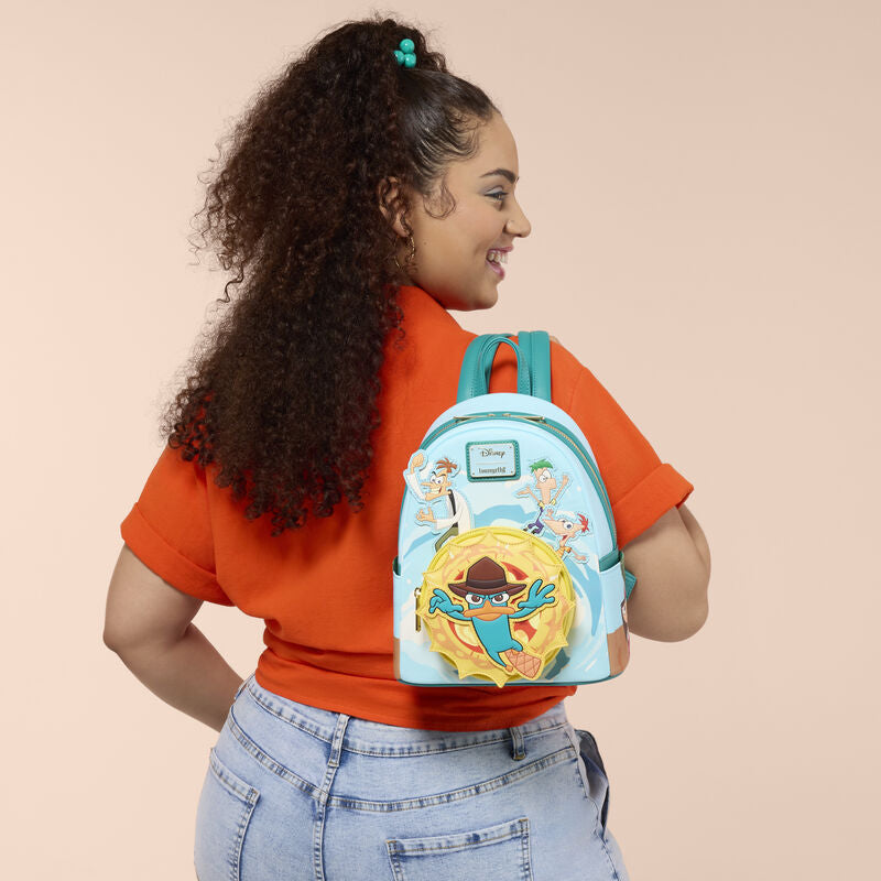 Loungefly Disney Phineas & Ferb Light-Up Mini Backpack