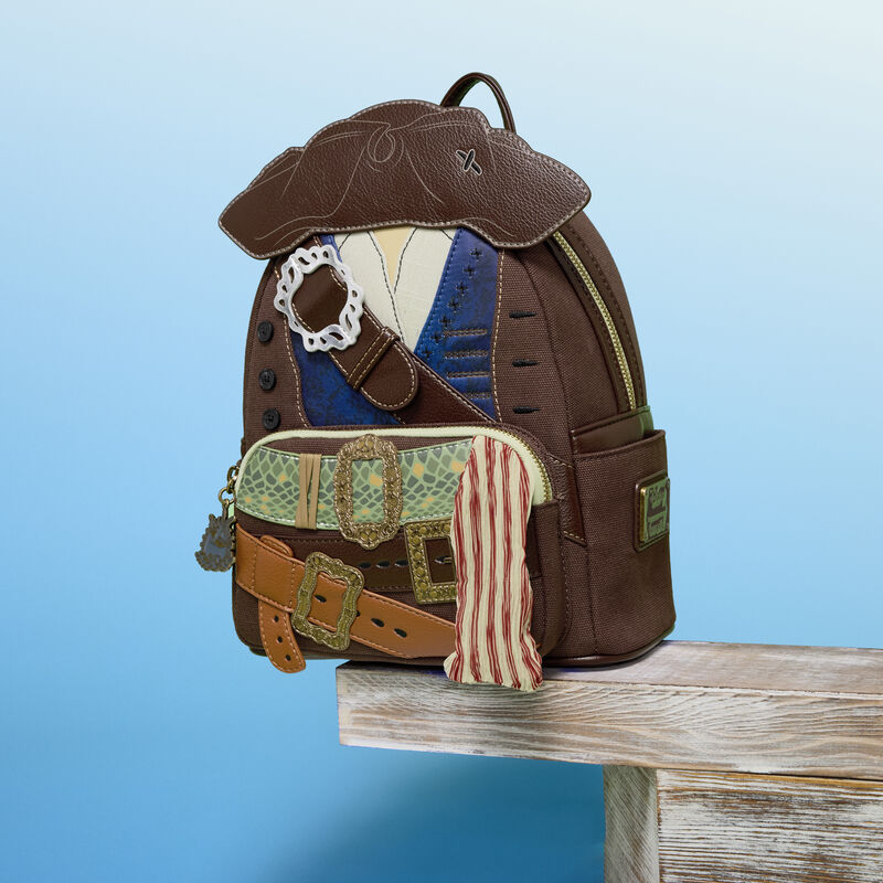 Loungefly Disney Pirates of the Caribbean Jack Sparrow Cosplay Mini Backpack