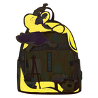 Loungefly Disney Tangled Rapunzel Glow In The Dark Pin Trader Mini Backpack