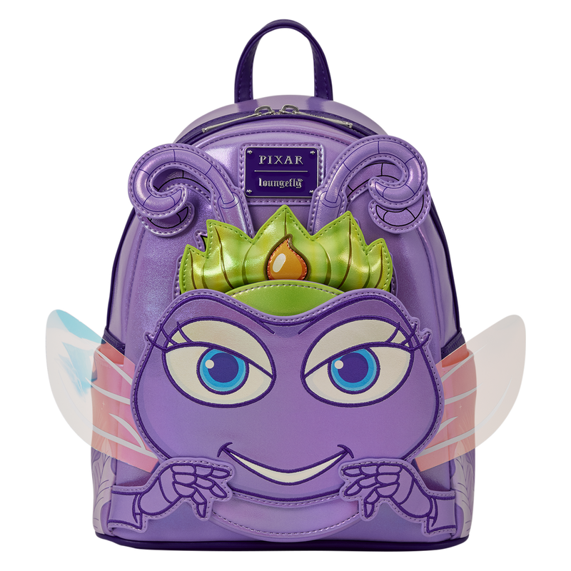 Loungefly Disney Pixar A Bug's Life Atta Cosplay Mini Backpack with Ear Headband