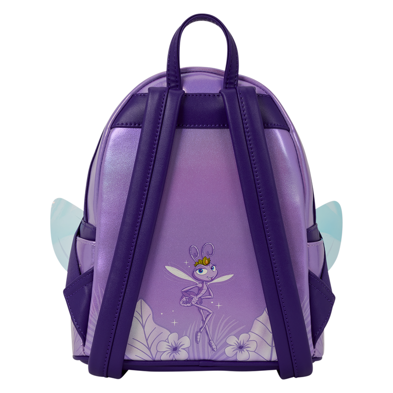 Loungefly Disney Pixar A Bug's Life Atta Cosplay Mini Backpack with Ear Headband