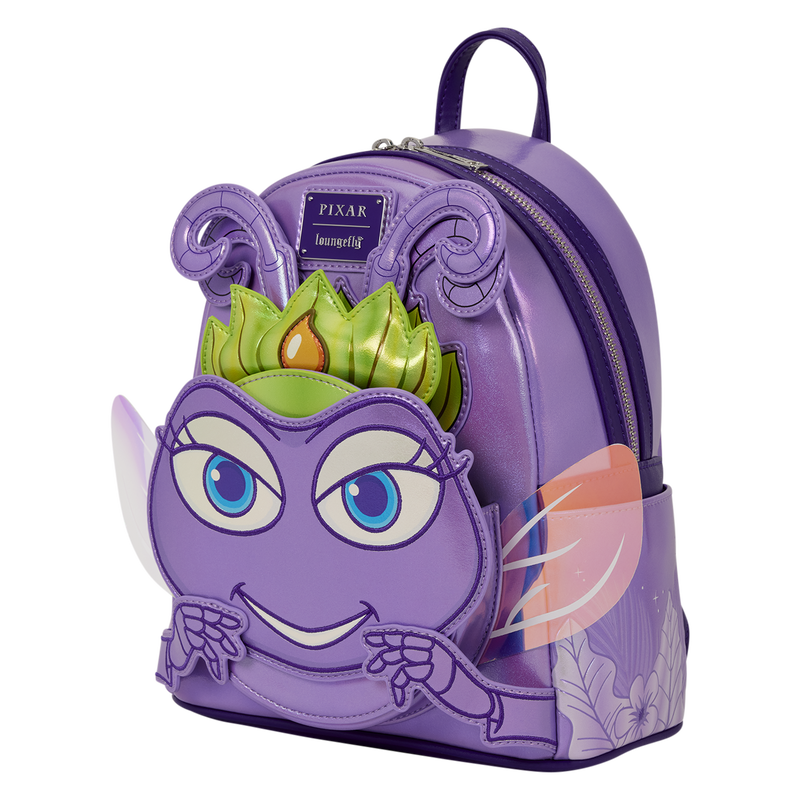 Loungefly Disney Pixar A Bug's Life Atta Cosplay Mini Backpack with Ear Headband