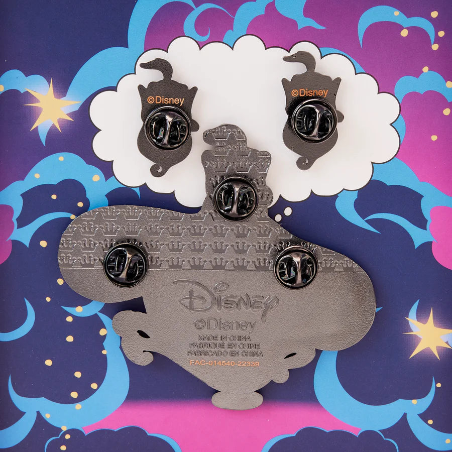 Loungefly Disney Aladdin Genie Mixed Emotions Pin Set