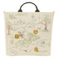 Loungefly Disney Winnie the Pooh Hundred Acre Wood Tote Pin Trader Crossbody Bag