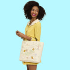 Loungefly Disney Winnie the Pooh Hundred Acre Wood Tote Pin Trader Crossbody Bag
