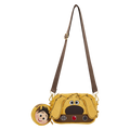 Loungefly Disney Pixar Up Dug Sling Crossbody Bag with Coin Bag